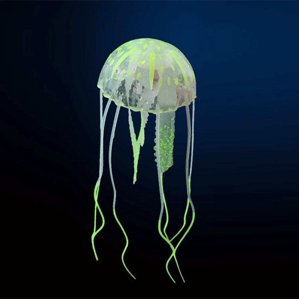 3Pcs LED Fantasy Jellyfish Lamp round Light Effects Artificial Jellyfish Jelly Fish Tank Aquarium Mood Lamp for Home Decoration Magic Lamp for Gift Animals & Pet Supplies > Pet Supplies > Fish Supplies > Aquarium Lighting Bonrich Yellow  