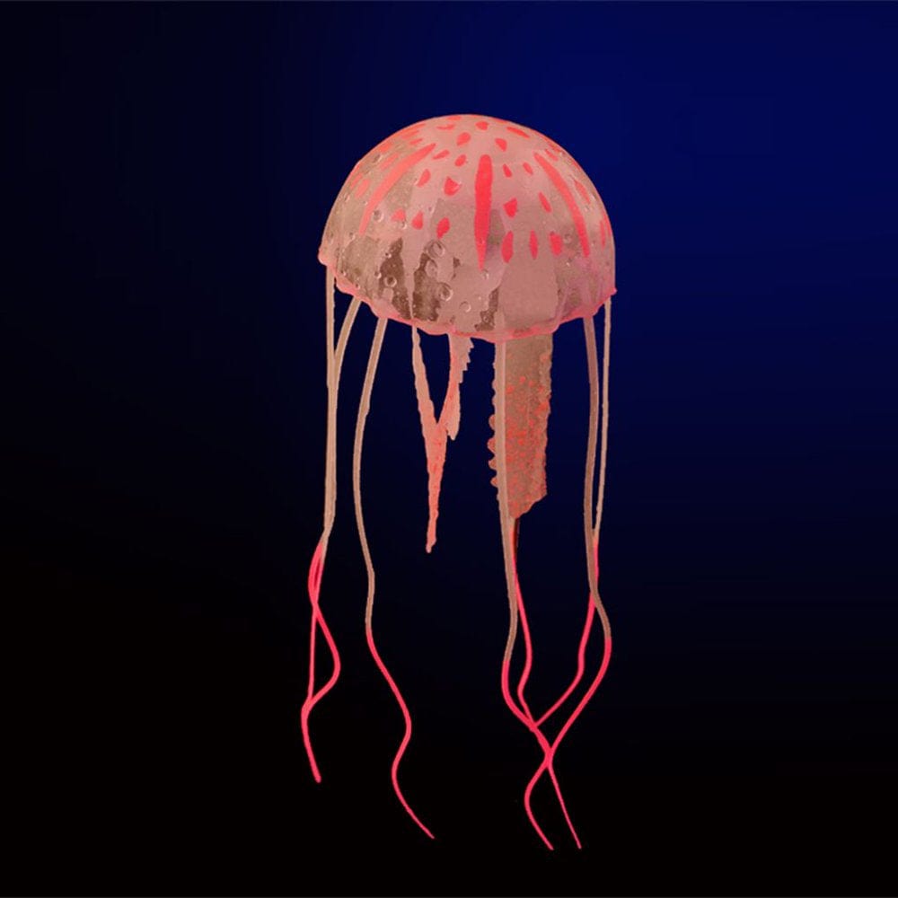 3Pcs LED Fantasy Jellyfish Lamp round Light Effects Artificial Jellyfish Jelly Fish Tank Aquarium Mood Lamp for Home Decoration Magic Lamp for Gift Animals & Pet Supplies > Pet Supplies > Fish Supplies > Aquarium Lighting Bonrich Orange  
