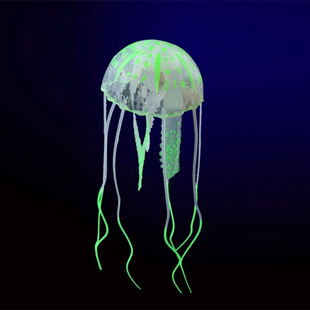 3Pcs LED Fantasy Jellyfish Lamp round Light Effects Artificial Jellyfish Jelly Fish Tank Aquarium Mood Lamp for Home Decoration Magic Lamp for Gift Animals & Pet Supplies > Pet Supplies > Fish Supplies > Aquarium Lighting Bonrich Green  