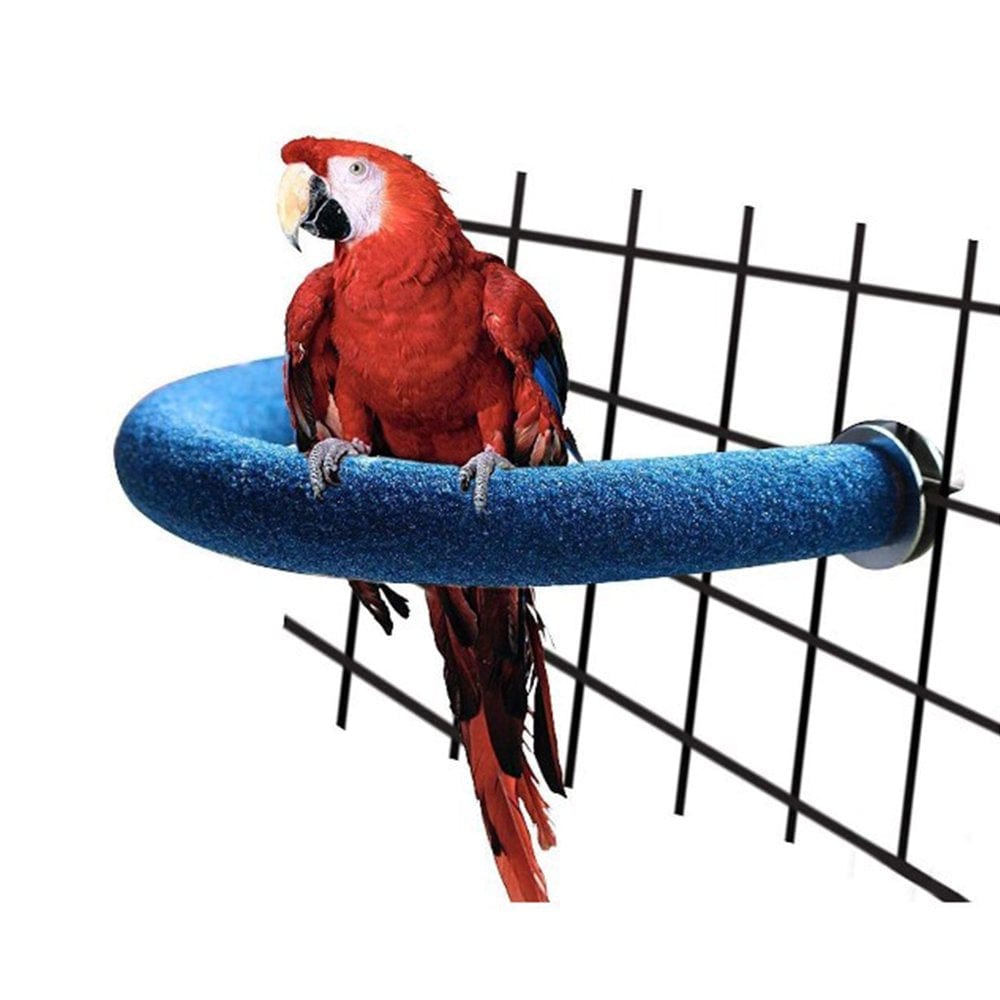 3Pcs Parrot Perch Stand Bird Cage Accessories Wooden Stick Paw Feet Grinding Rough-Surfaced Chew Swing Toys for Cockatiels Conure Animals & Pet Supplies > Pet Supplies > Bird Supplies > Bird Cage Accessories Bydezcon   