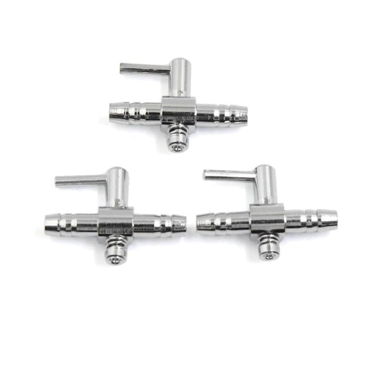 3Pcs Stainless Steel Air Flow Splitter Pump Lever Valve for Aquarium Fish Tank Animals & Pet Supplies > Pet Supplies > Fish Supplies > Aquarium & Pond Tubing Unique Bargains   