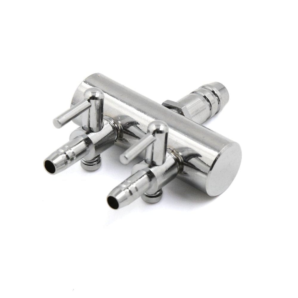 3Pcs Stainless Steel Aquarium Fish Tank 2 Ways Air Flow Lever Control Valve Animals & Pet Supplies > Pet Supplies > Fish Supplies > Aquarium & Pond Tubing Unique Bargains   