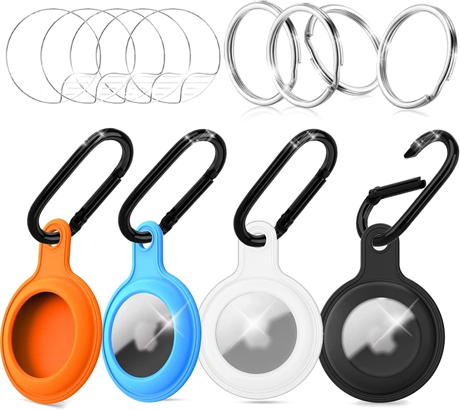 FoundIt Silicone Protective Key Ring Holders for AirTag