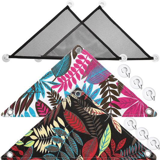 4 Pieces Reptile Hammock Lizard Hammock with 6 Hook, Reptile Reclining Chair Accessories for Gecko Lizard Snake and Other Small Animal Habitat Decoration Animals & Pet Supplies > Pet Supplies > Small Animal Supplies > Small Animal Habitat Accessories Jetec   