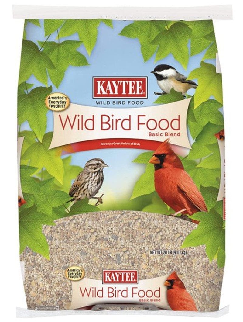 40 Lb (2 X 20 Lb) Kaytee Wild Bird Food Basic Blend with Grains and Black Oil Sunflower Seed Animals & Pet Supplies > Pet Supplies > Bird Supplies > Bird Food Kaytee   