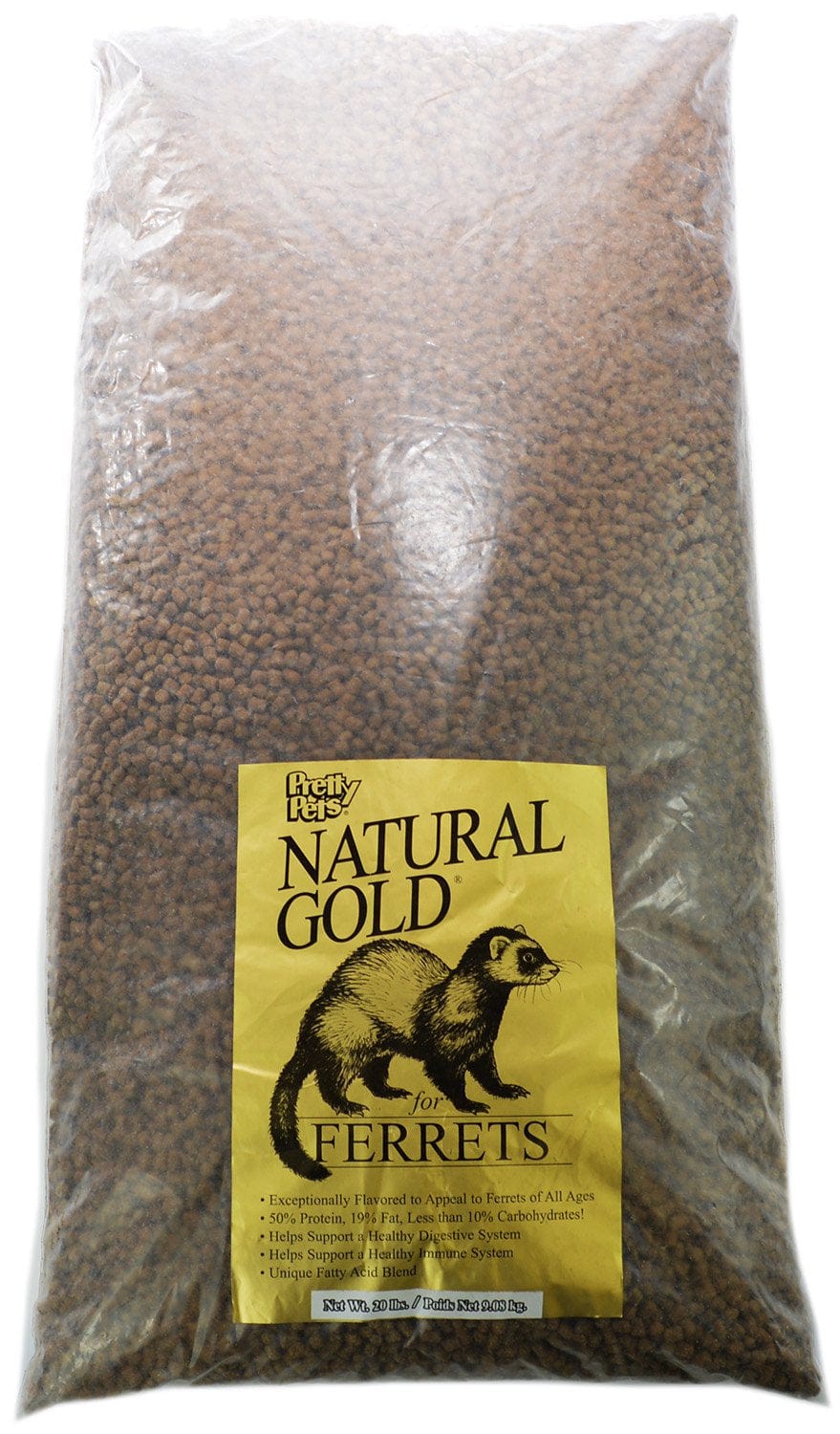 40 Lb (2 X 20 Lb) Pretty Pets Natural Gold Ferret Food Daily Diet Animals & Pet Supplies > Pet Supplies > Small Animal Supplies > Small Animal Food Pretty Pets 20 lbs  