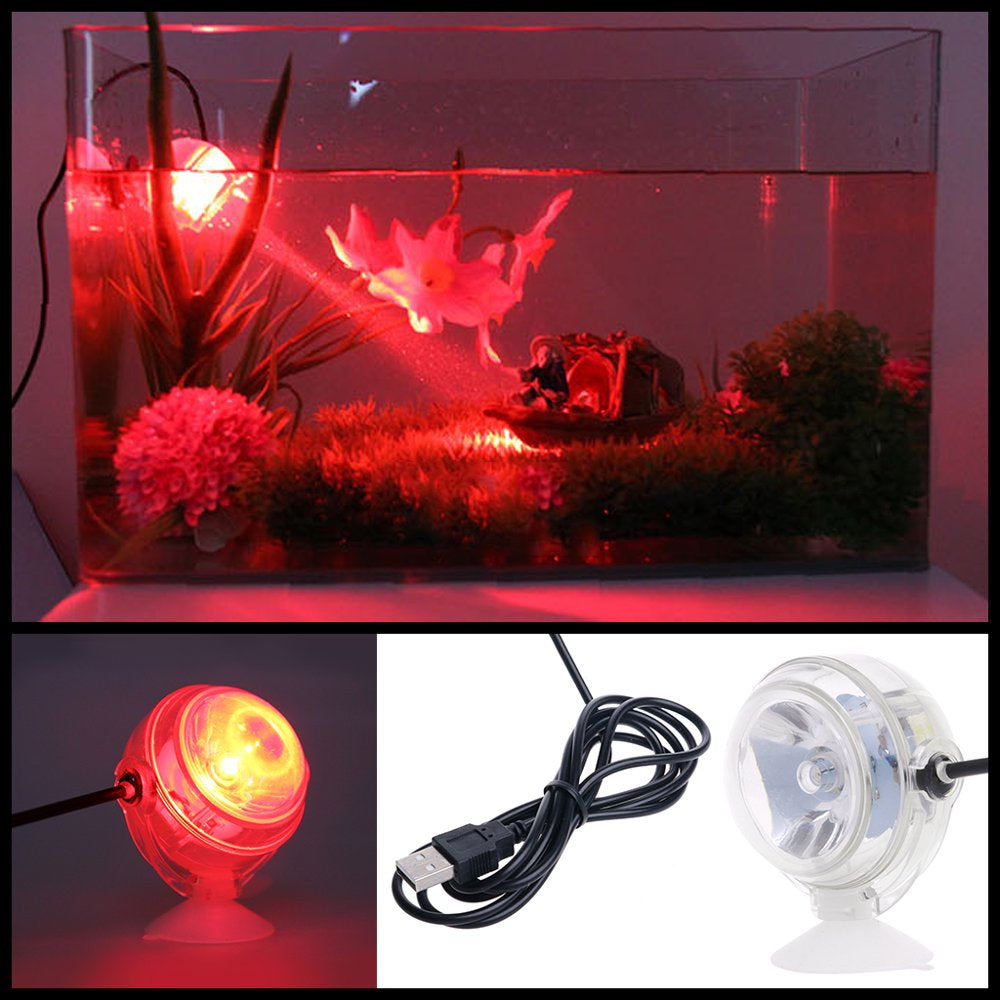 Aquarium Fish Tank Submersible LED Spotlight Lighting Underwater Lamp EU Plug Animals & Pet Supplies > Pet Supplies > Fish Supplies > Aquarium Lighting Bydezcon   