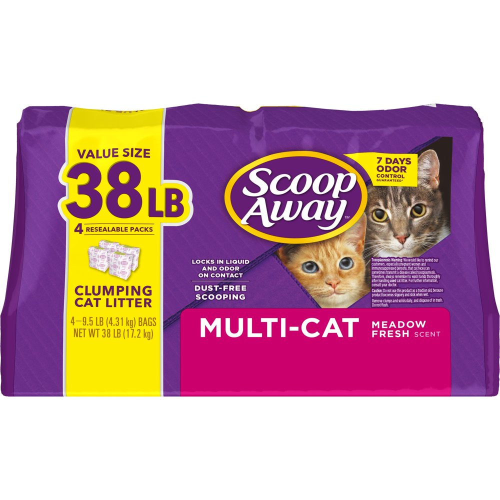 Scoop Away Multi-Cat, Scented Cat Litter Animals & Pet Supplies > Pet Supplies > Cat Supplies > Cat Litter The Clorox Company   