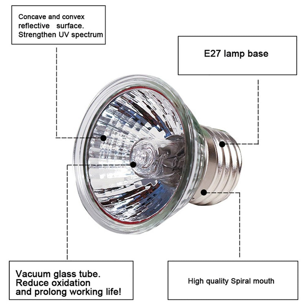 Limei Bulb for Bearded Dragon, 75W UVA Reptile Heat Lamp Soft White Light Glass Bulb Turtle Light Infrared Light Basking Heat Lamps Outdoor for Pet/Amphibian/Lizard (E27,110V) Animals & Pet Supplies > Pet Supplies > Reptile & Amphibian Supplies > Reptile & Amphibian Habitat Heating & Lighting LIMEI   