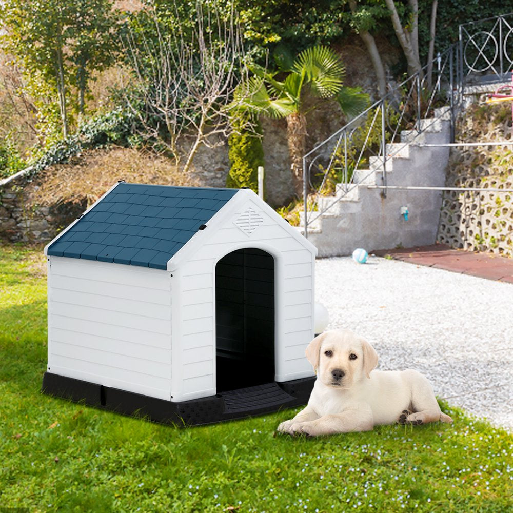 Dkeli Pet House for Small Dogs, Small, Plastic, Waterproof, 28" Animals & Pet Supplies > Pet Supplies > Dog Supplies > Dog Houses Dkeli   