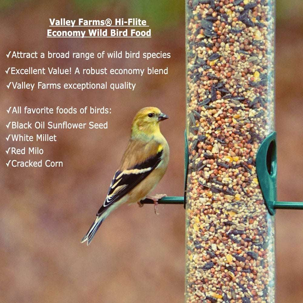 Valley Farms Hi-Flite Wild Bird Food Animals & Pet Supplies > Pet Supplies > Bird Supplies > Bird Food Valley Farms   