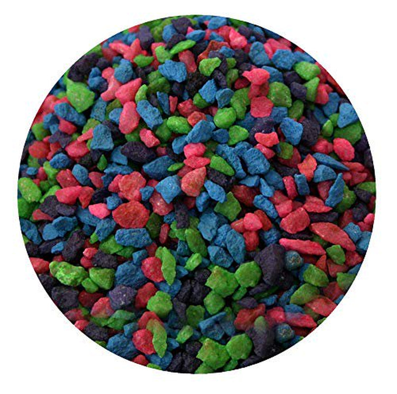 Spectrastone Permaglo Rainbow Aquarium Gravel for Freshwater Aquariums, 5-Pound Bag Animals & Pet Supplies > Pet Supplies > Fish Supplies > Aquarium Gravel & Substrates Estes Gravel Products   