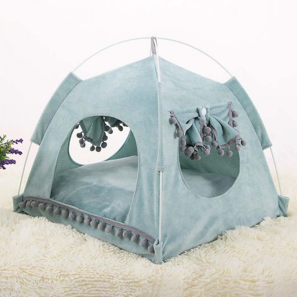 Elaydool Pets Tent House Portable Washable Breathable Outdoor Indoor Kennel Small Dogs Accessories Bed Playpen Pets Products Four Seasons Animals & Pet Supplies > Pet Supplies > Dog Supplies > Dog Houses Elaydool   