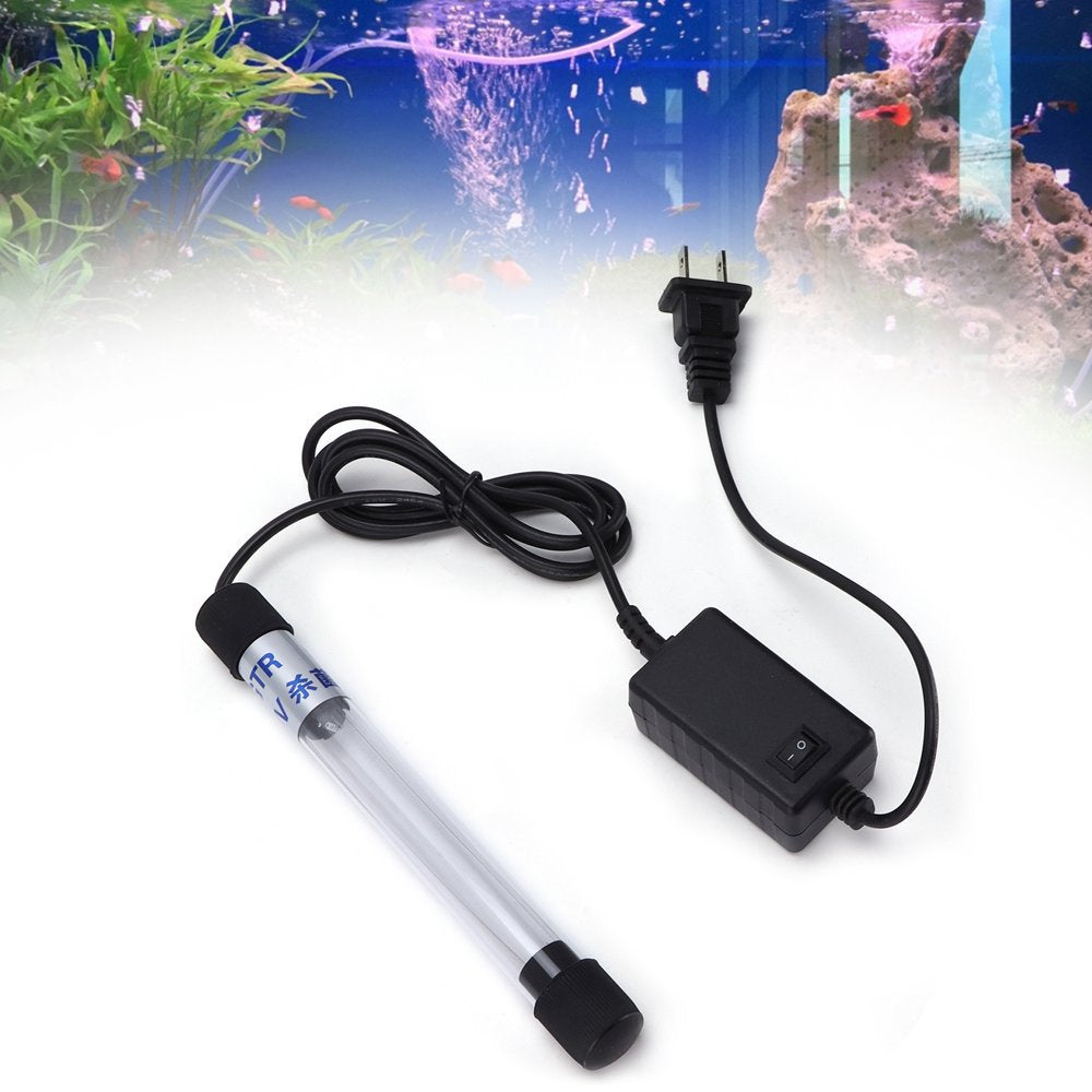 Green UV Lamp, Maintain Water Quality Aquarium Submersible Light with Suction Cup for Fish Tanks Animals & Pet Supplies > Pet Supplies > Fish Supplies > Aquarium Lighting LAFGUR   