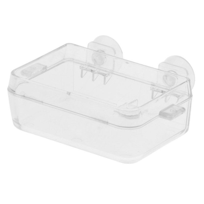 Transparent Reptile Feeding Dish Food Water Bowl for Reptiles & Amphibians Animals & Pet Supplies > Pet Supplies > Reptile & Amphibian Supplies > Reptile & Amphibian Food Magideal   