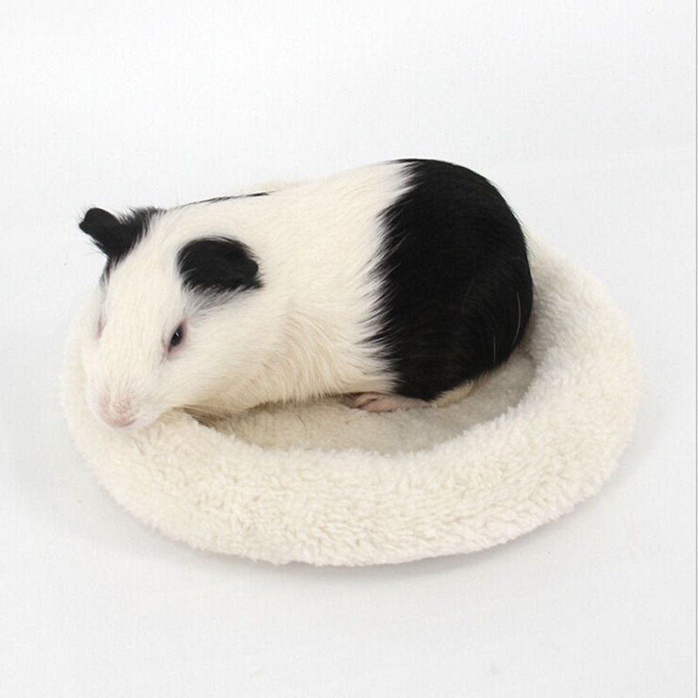 Fleece Hamster Mat Sleeping Hammock Bedding Cushion Pad for Guinea Hamster Small Animal Rat