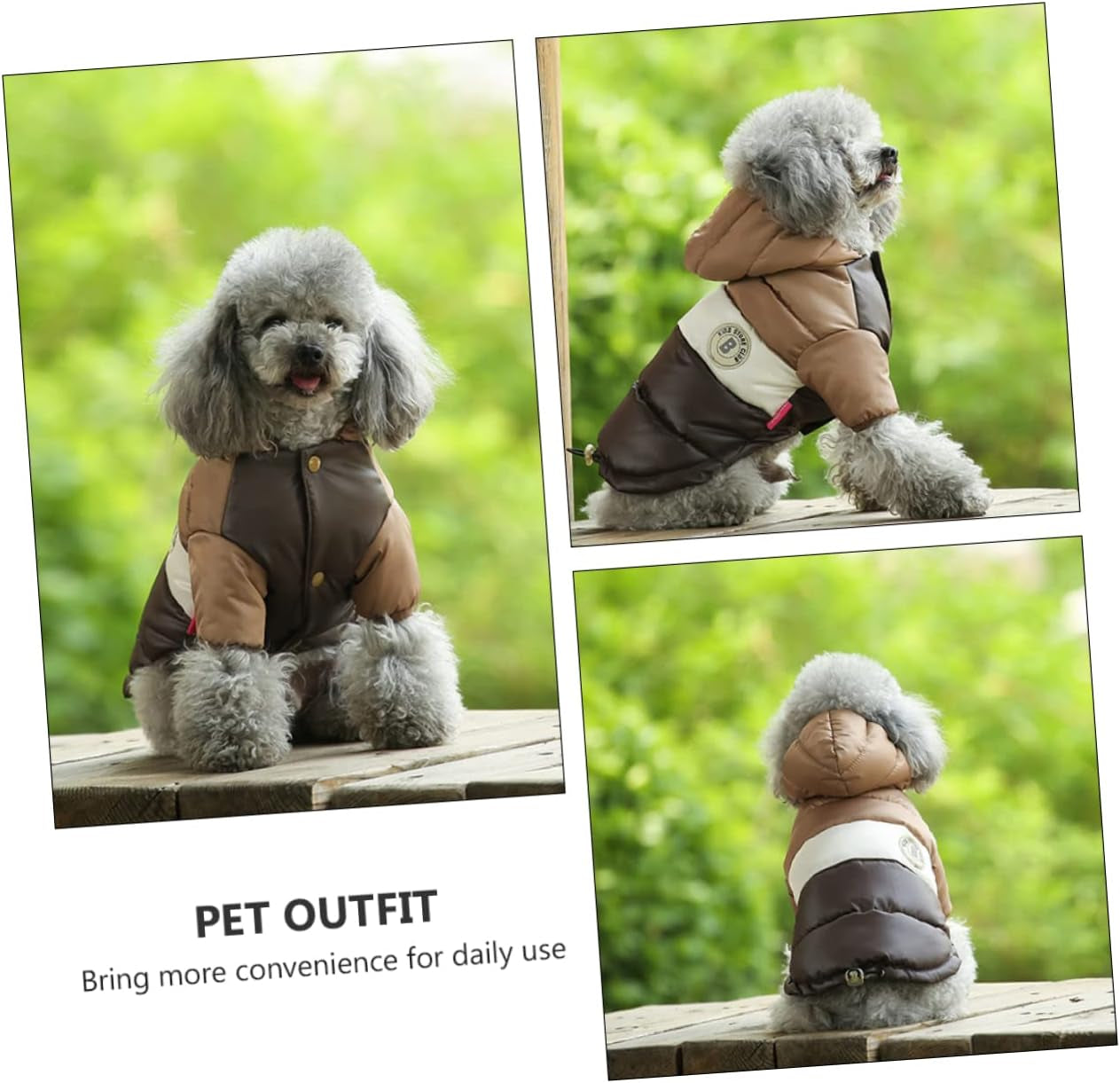 BCOATH 2 Pcs Pet Cotton Clothes Dog Sweaters for Small Dogs Sweaters for Girls Girl Dog Clothes Dog Breathable Vest Dog Parka Fleece Vest Dog Sweater Warm Clothes Small Dog Warm Vest Warm Animals & Pet Supplies > Pet Supplies > Dog Supplies > Dog Apparel BCOATH   