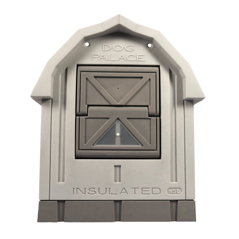 Dog palace insulated outlet dog house