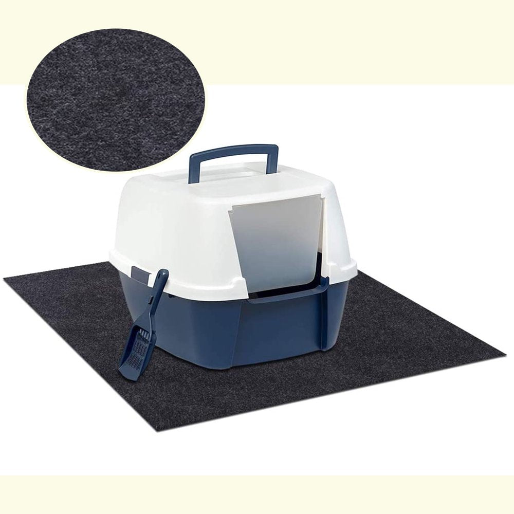 Under the Cat Litter Boxes Mat Animals & Pet Supplies > Pet Supplies > Cat Supplies > Cat Litter Box Mats KOL PET   