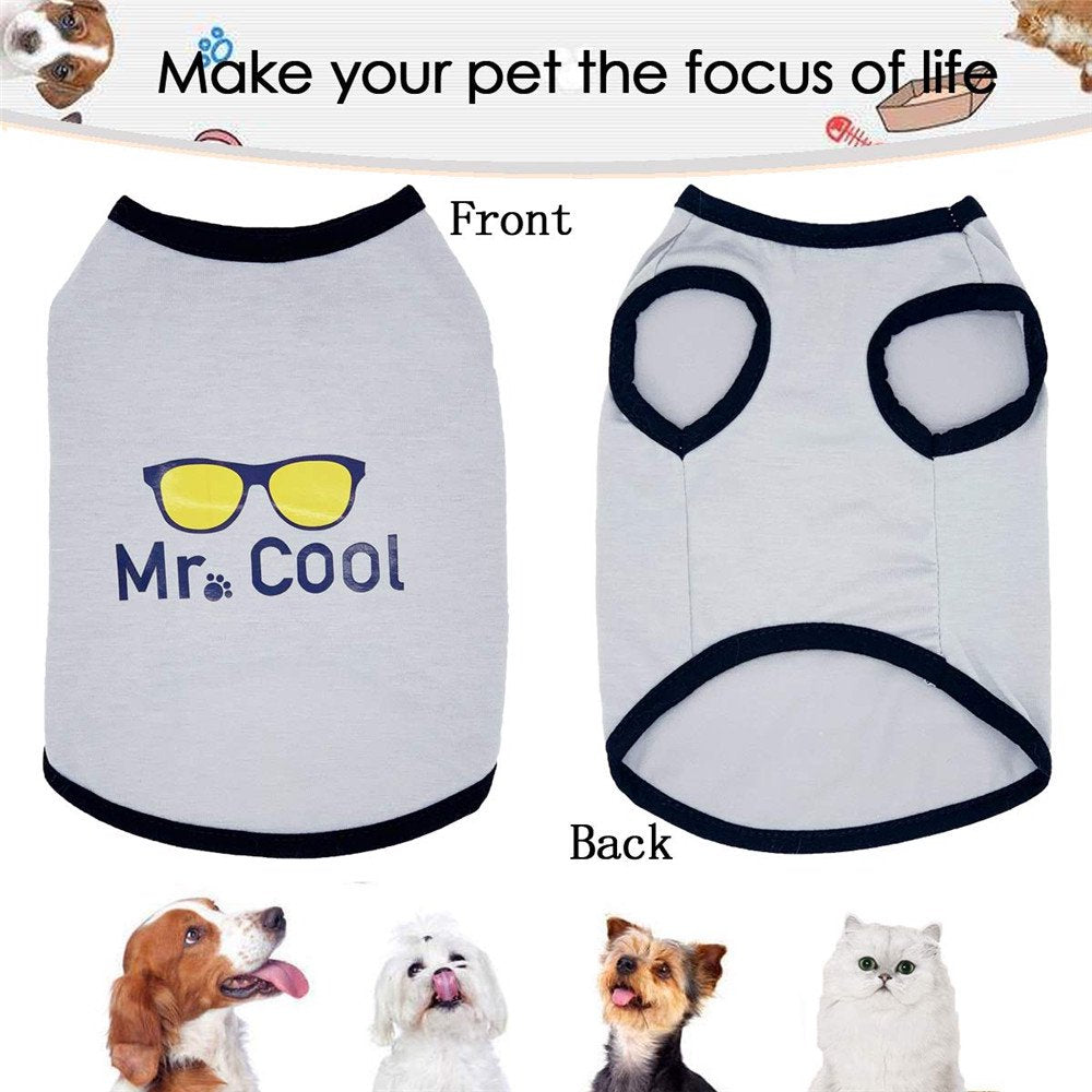 Dogs Shirt Pet Clothes, Puppy Clothing 2 Pack Brothers Printed Vest T-Shirt Cat Apparel Doggy Breathable Sweatshirt Outfits for Small Medium Large Dogs Boy Cool Tee Tank Top (Black+Gray, X-Large) Animals & Pet Supplies > Pet Supplies > Cat Supplies > Cat Apparel Stibadium   