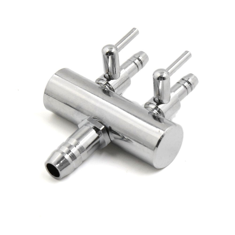 Stainless Steel Aquarium Fish Tank 2 Ways Air Flow Splitter Lever Control Valve Animals & Pet Supplies > Pet Supplies > Fish Supplies > Aquarium & Pond Tubing Unique-Bargains   