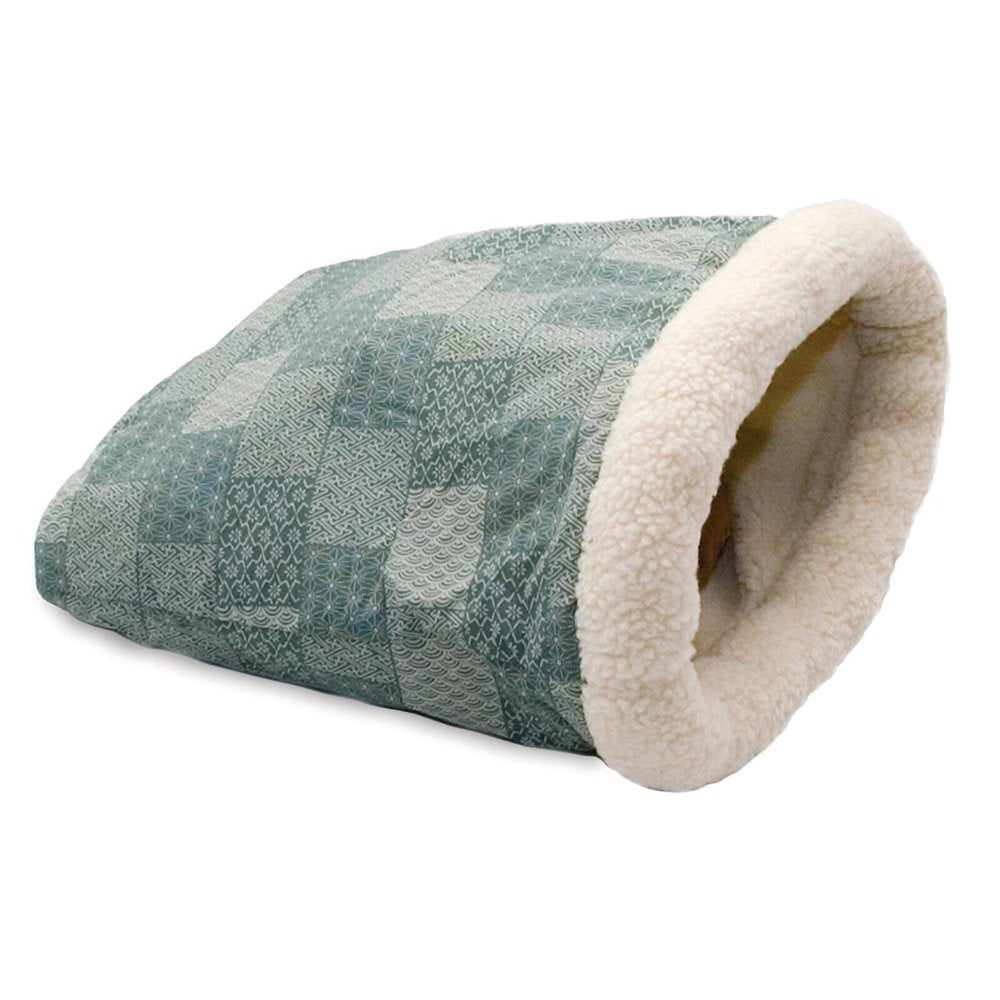 K&H Kitty Crinckle Sack Pet Cat Bed, Teal Animals & Pet Supplies > Pet Supplies > Cat Supplies > Cat Beds K&H Pet Products   
