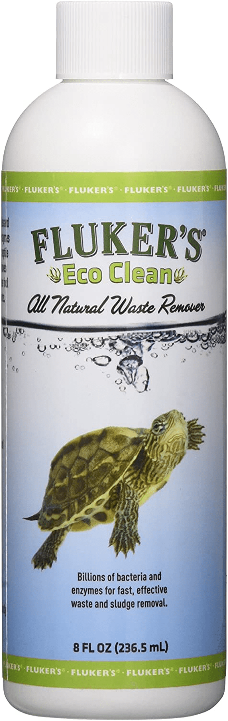 43000 Eco Clean All Natural Reptile Waste Remover, 8-Ounce Animals & Pet Supplies > Pet Supplies > Reptile & Amphibian Supplies > Reptile & Amphibian Habitat Accessories Fluker's clear  