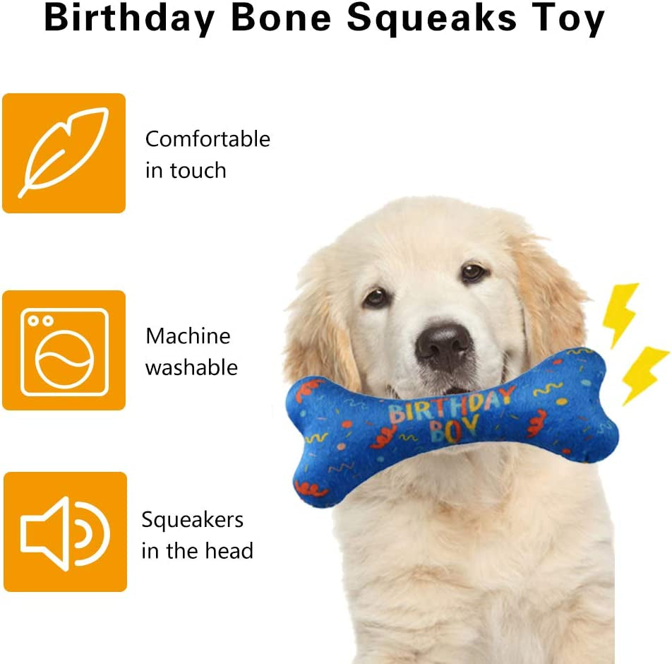 TRAVEL BUS Dog Birthday Bandana, Dog Birthday Toy/Balloon/Scarf for Medium Large Dog Birthday Party Supplies Decorations Animals & Pet Supplies > Pet Supplies > Dog Supplies > Dog Apparel KANGGE   