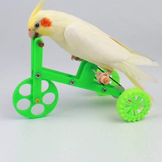 Visland Bird Training Parrot Bike Toy with Funny Design Intelligence Toys for Pet, Parrot, Bird Animals & Pet Supplies > Pet Supplies > Bird Supplies > Bird Toys Visland S  