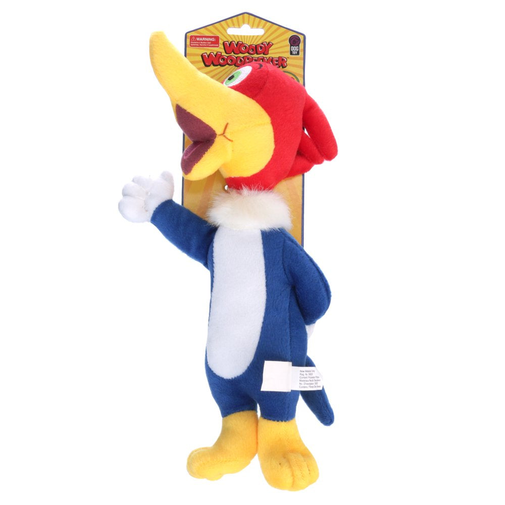 Multipet Woody Woodpecker Plush Talking Dog Toy Animals & Pet Supplies > Pet Supplies > Dog Supplies > Dog Toys Multipet International   