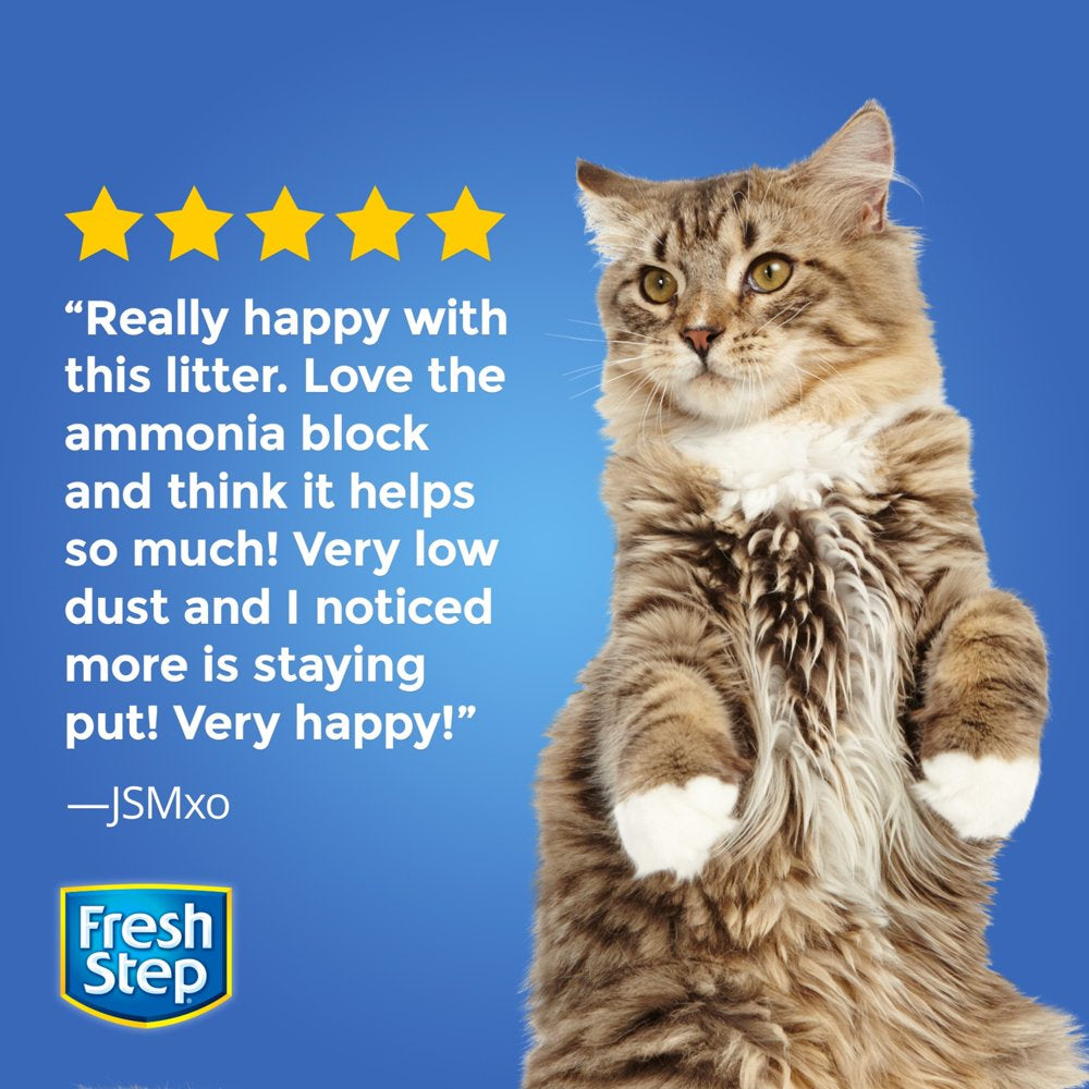 Fresh Step Odor Shield Scented Litter with the Power of Febreze, Clumping Cat Litter, 25 Pounds Animals & Pet Supplies > Pet Supplies > Cat Supplies > Cat Litter The Clorox Company   