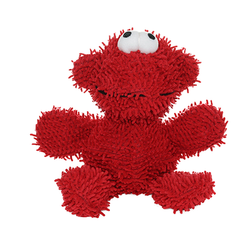 Mighty Microfiber Ball Monster Dog Toy, Made with Squeaker Balls, Minimal Stuffing, Red Animals & Pet Supplies > Pet Supplies > Dog Supplies > Dog Toys VIP Products   