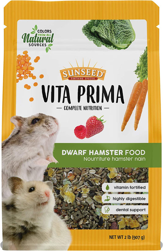 Sun Seed Vita Prima Dwarf Hamster Food Animals & Pet Supplies > Pet Supplies > Small Animal Supplies > Small Animal Food '- XMGHTU -   