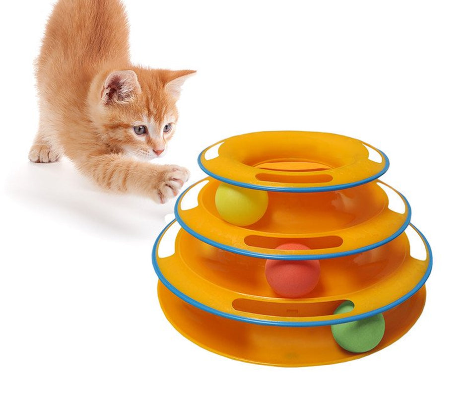 Generic Purrfect Feline Titan'S Tower Interactive Ball Cat Toy Animals & Pet Supplies > Pet Supplies > Cat Supplies > Cat Toys Generic   