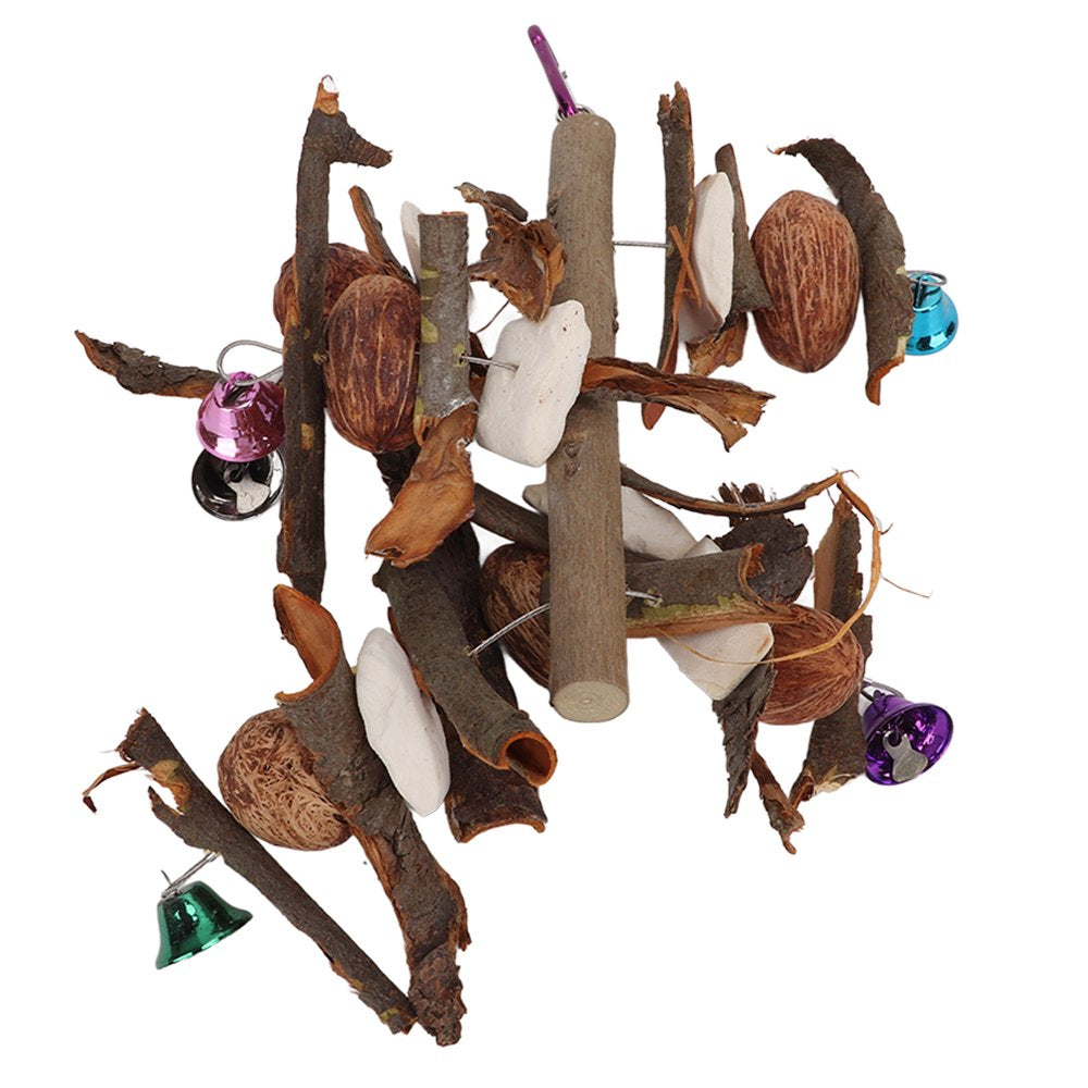 Bird Chewing Toy, Nuts Cuttlebone Free Parrots Bite Toy for Cockatiels for Parakeets Animals & Pet Supplies > Pet Supplies > Bird Supplies > Bird Toys WL   