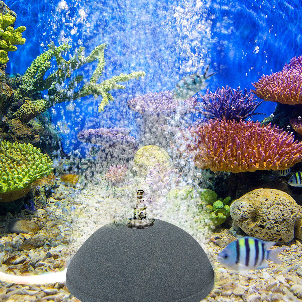 RUSR Aquarium Pond Pump Fish Tank Bubble Diffuser Ball Air Stone Aerator (6Cm)