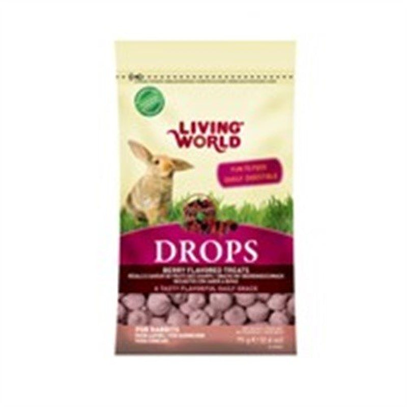 Living World Drops Rabbit Treat, 2.6-Ounce, Field Berry Animals & Pet Supplies > Pet Supplies > Small Animal Supplies > Small Animal Treats Living World   