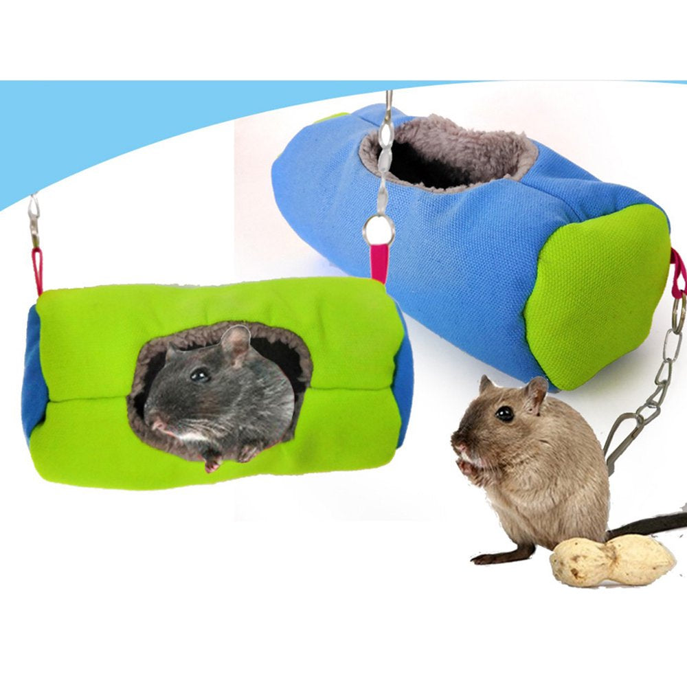 Small Animal Guinea Hamster Hedgehog Washable Warm Cartoon Hamster Hedgehog Chinchilla Guinea Cage Bed Habitat Nest Animals & Pet Supplies > Pet Supplies > Small Animal Supplies > Small Animal Habitats & Cages Gazechimp   