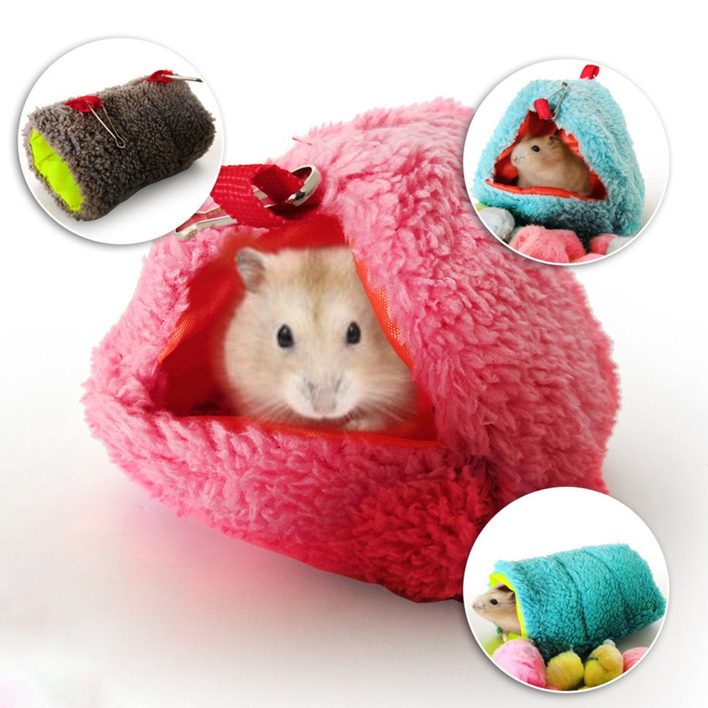 Pet Enjoy 2Pcs Guinea Pig Bed Cave Cozy Hamster Hanging House,Small Animal Habitat Supplies Chinchilla Hideout for Dwarf Rabbits Hedgehog Hamster Cage Nest Accessories Animals & Pet Supplies > Pet Supplies > Small Animal Supplies > Small Animal Habitats & Cages Pet Enjoy   