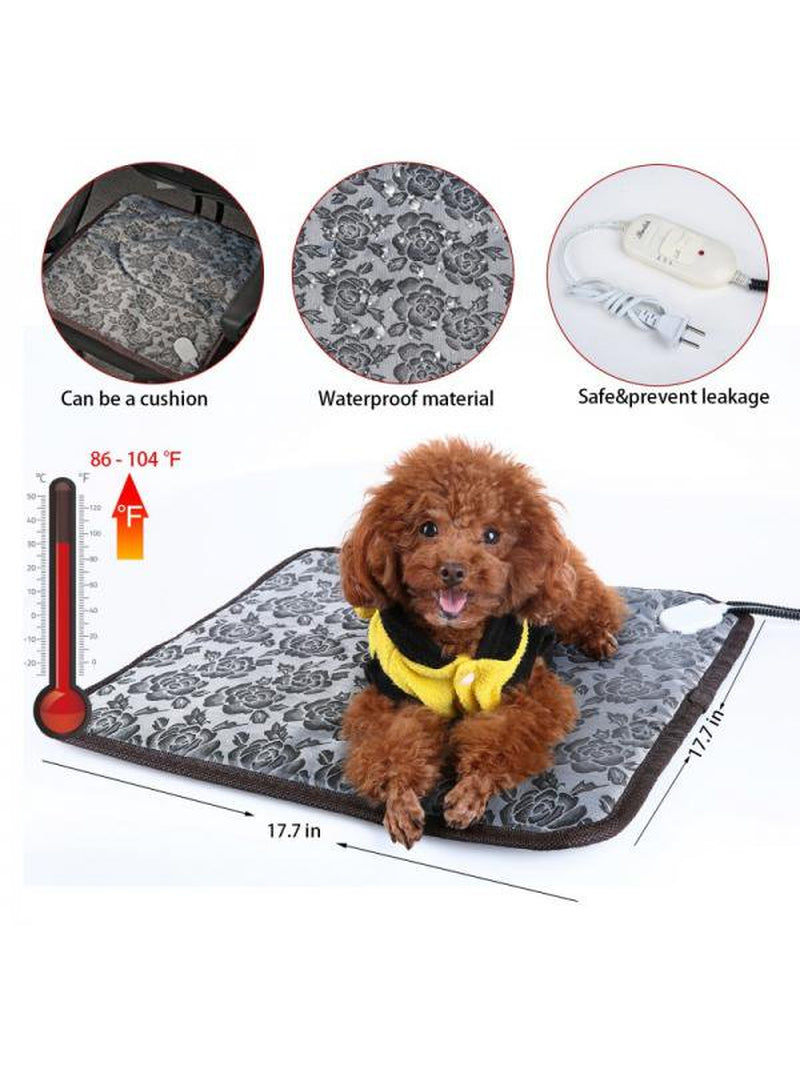 Marinavida Pet Warm Heated Pad Puppy Dog Cats Large Electric Waterproof Bed Mat Heater Mats Animals & Pet Supplies > Pet Supplies > Cat Supplies > Cat Beds MarinaVida   