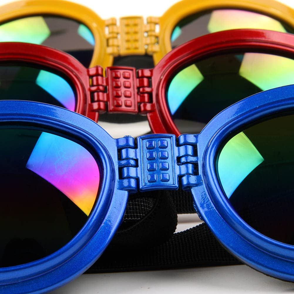 Jd.Gems Stylish Multi-Color Cute Pet Dog Sunglasses Waterproof Protection Goggles Animals & Pet Supplies > Pet Supplies > Dog Supplies > Dog Apparel JD Gems   