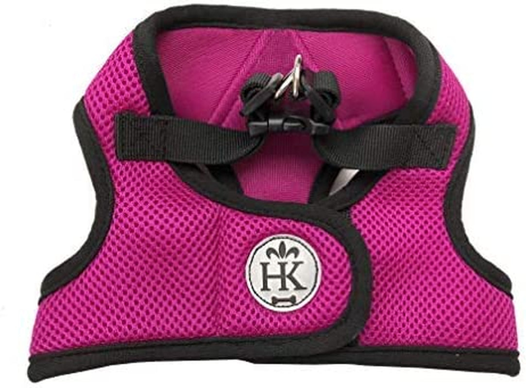 H&K Hudson Harness | Red (Extra-Small) | Easy Control Step-In Mesh Vest Harness for Dogs with Reflective Strips for Safety | Walking, Training Harness for Dogs Animals & Pet Supplies > Pet Supplies > Dog Supplies > Dog Apparel Huxley & Kent Raspberry Extra-Extra-Large 