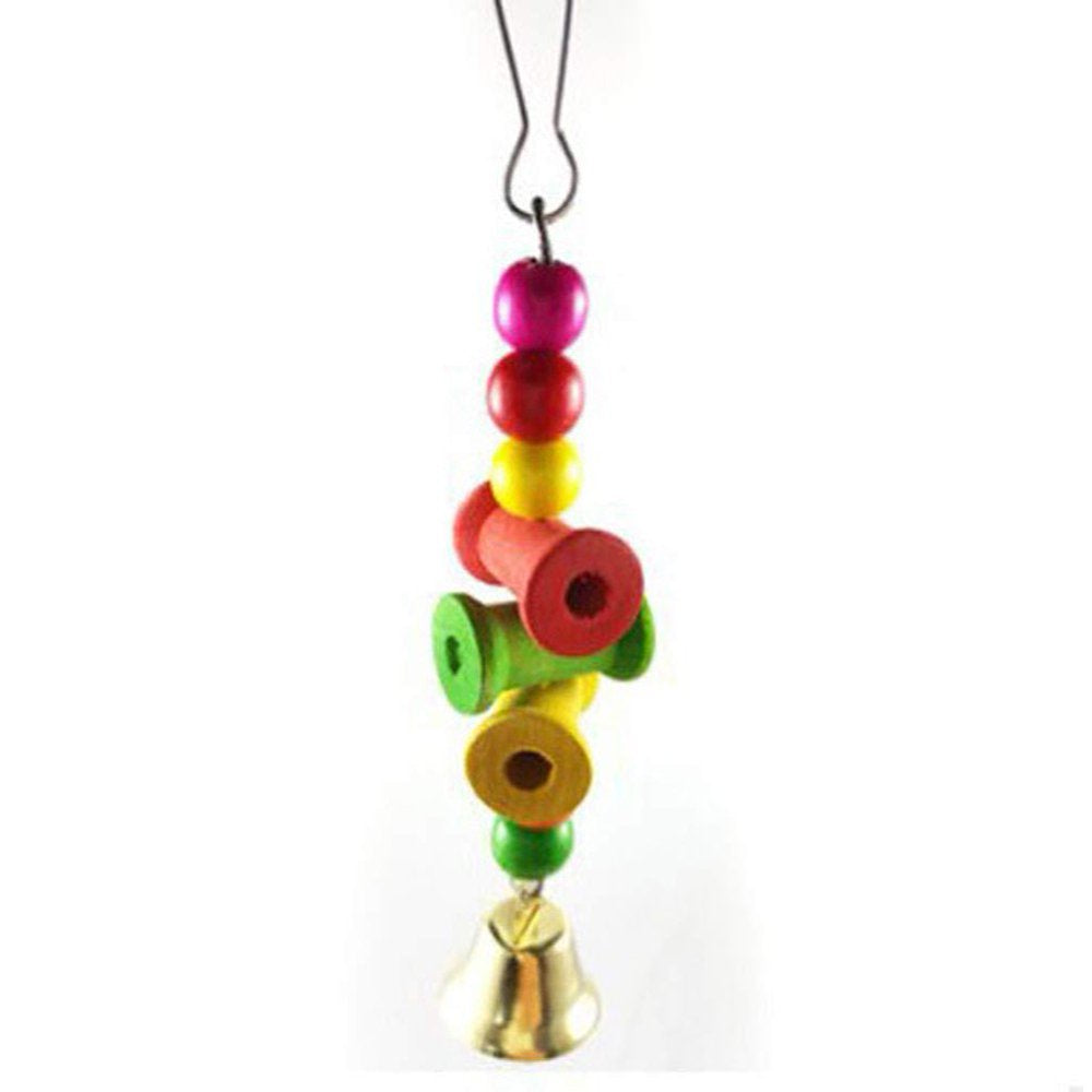 Bird Swing Chewing Toys- Parrot Hammock Bell Toys Suitable for Small Parakeets, Cockatiels, Conures, Finches,Budgie,Macaws Birdcage Accessories Animals & Pet Supplies > Pet Supplies > Bird Supplies > Bird Cage Accessories Color Profit Kids   