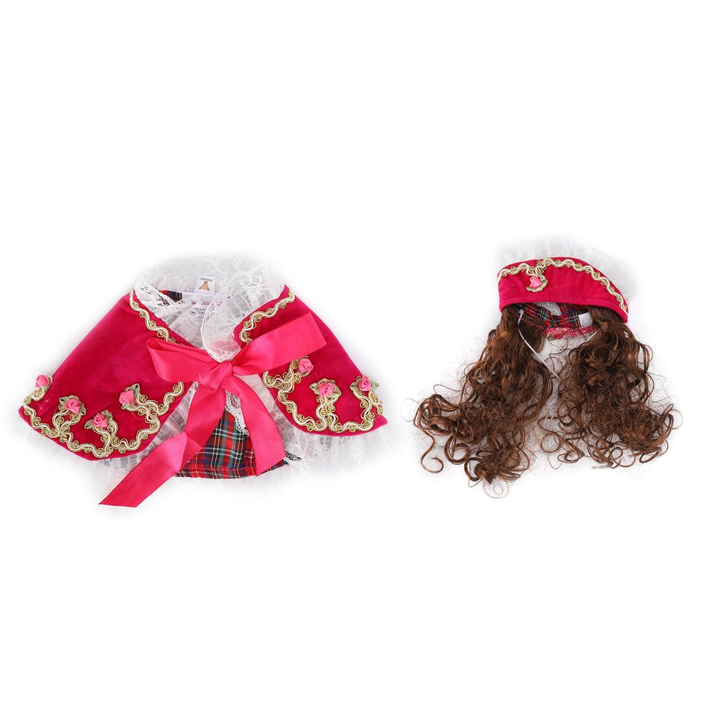 Cat Clothes, Cat Costumes for Cats Only Cat Costume Cat Costume for Cats for Little Pigs for Cats PF18 Rose Red S Animals & Pet Supplies > Pet Supplies > Cat Supplies > Cat Apparel Mgaxyff   