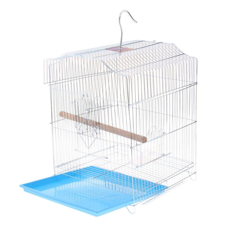 Pet Bird Cage with Stand Stick for Small Parrot Parakeet Conure Random H801D Animals & Pet Supplies > Pet Supplies > Bird Supplies > Bird Cages & Stands Magideal   