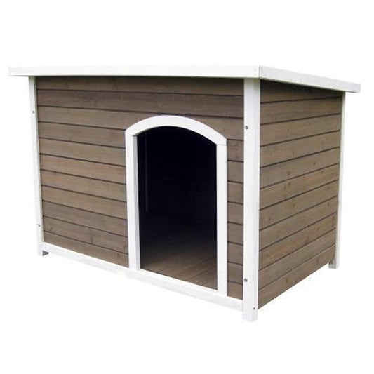 Houses & Paws Cabin Home Dog House&#44; Large - 46 X 30 X 33 In. Animals & Pet Supplies > Pet Supplies > Dog Supplies > Dog Houses Fly Free Zone,Inc.   