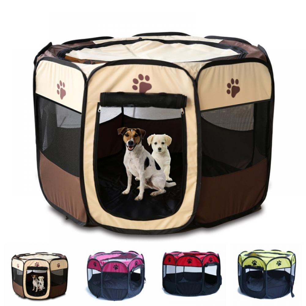 Portable Collapsible Octagonal Pet Tent Dog House Outdoor Breathable Tent Kennel Fence for Large Dogs Animals & Pet Supplies > Pet Supplies > Dog Supplies > Dog Houses Tinkercad   