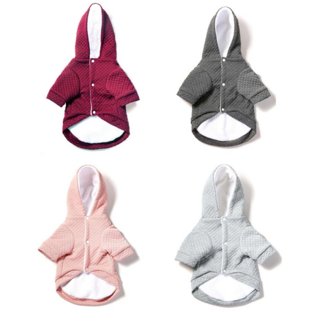 Clearance Dog Clothes Warm Puppy Dog Hoodies Soft Pullover Windproof Pet Coat Jacket for Small Medium Dog Cat Apparel Animals & Pet Supplies > Pet Supplies > Dog Supplies > Dog Apparel Praeter   