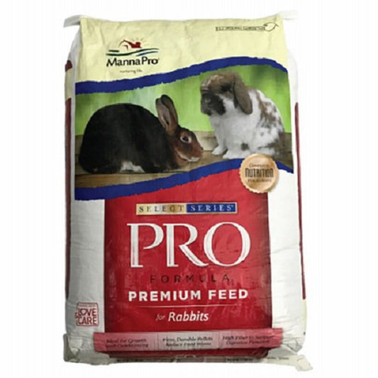 Rabbit Select Series Pro Formula 1000695 50Lb Bag of Premium Everyday Rabbit Food Feed - Quantity of 1 Animals & Pet Supplies > Pet Supplies > Small Animal Supplies > Small Animal Food MANNA PRO CORP   