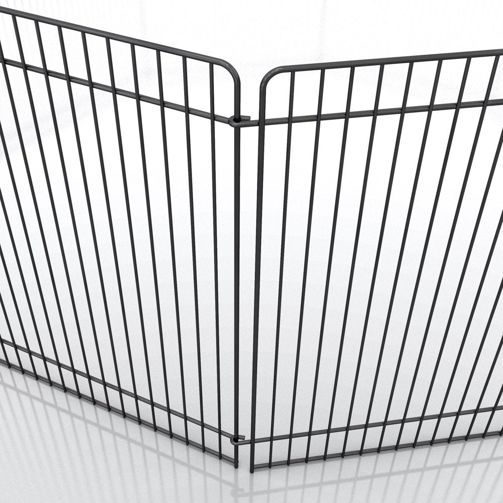 Pet Champion Small Animal Wire Playpen, Black, 9In Tall, 32In Diameter Animals & Pet Supplies > Pet Supplies > Dog Supplies > Dog Kennels & Runs Stout Stuff LLC   